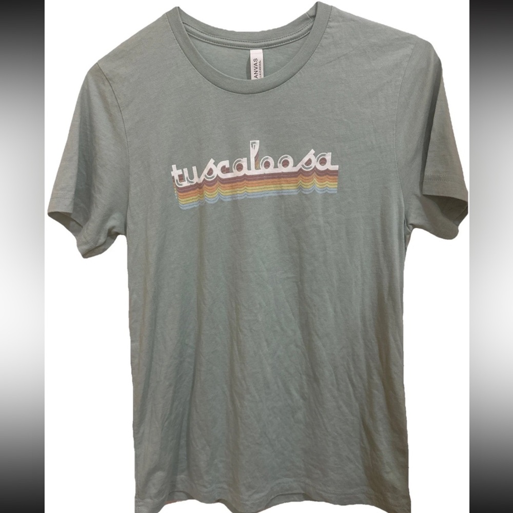 Tuscaloosa Women’s Green Bella Canvas Graphic Tee